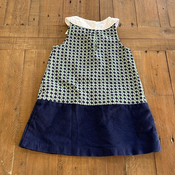 Janie and Jack navy jacquard dress - Picture 5 of 5